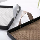 Bandeja Decorativa Retan Casa Farfelle  385  Casa Farfelle