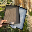 Bandeja Decorativa Retan Casa Farfelle  385  Casa Farfelle