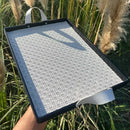 Bandeja Decorativa Retan Casa Farfelle  385  Casa Farfelle