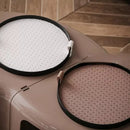 Bandeja Redonda para Servir com Alça Circle Casa Farfelle  384  Casa Farfelle