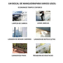 Bocal de Mangueira Alta Pressão Ajustável para Limpeza Casa Farfelle  69  Casa Farfelle