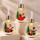 Bola de Natal Luminosa com Pisca-Pisca LED  Natal  Casa Farfelle