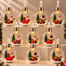 Bola de Natal Luminosa com Pisca-Pisca LED  Natal  Casa Farfelle
