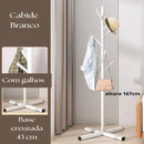 Cabide de Roupas Doméstico de Mármore Cabide de Chão Moderno Casa Farfelle  190  Casa Farfelle