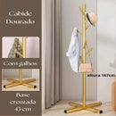 Cabide de Roupas Doméstico de Mármore Cabide de Chão Moderno Casa Farfelle  190  Casa Farfelle