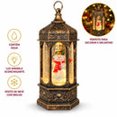 Cabine Telefônica Natalina LED com Água e Efeito Neve Glitter  Natal  Casa Farfelle