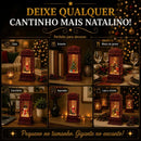 Cabine Telefônica Natalina LED com Água e Efeito Neve Glitter  Natal  Casa Farfelle