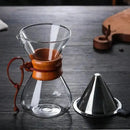 Cafeteira de Vidro Borossilicato com Filtro para Café Coado  439  Casa Farfelle