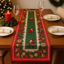 Caminho de Mesa Natalino em Linhão  Natal  Casa Farfelle