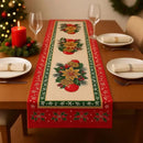 Caminho de Mesa Natalino em Linhão  Natal  Casa Farfelle