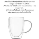 Caneca de Vidro Bigue  411  Casa Farfelle