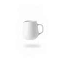 Canecas Bojudas 260ml em Porcelana  364  Casa Farfelle