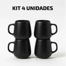 Canecas Bojudas 260ml em Porcelana  364  Casa Farfelle