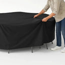 Capa Impermeável Redonda para Mesa e Cadeiras Externas Casa Farfelle  64  Casa Farfelle