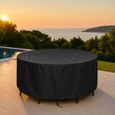 Capa Impermeável Redonda para Mesa e Cadeiras Externas Casa Farfelle  64  Casa Farfelle