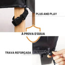 Capa Impermeável Retangular para Móveis Externos Preta Casa Farfelle  63  Casa Farfelle