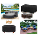 Capa Impermeável Retangular para Móveis Externos Preta Casa Farfelle  63  Casa Farfelle