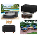 Capa Impermeável Retangular para Móveis Externos Preta Casa Farfelle  63  Casa Farfelle