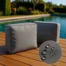 Capa Impermeável para Almofada de Sofá Externo Kit 4 Peças Casa Farfelle  47  Casa Farfelle