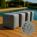 Capa Impermeável para Almofada de Sofá Externo Kit 4 Peças Casa Farfelle  47  Casa Farfelle