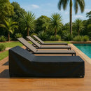 Capa Impermeável para Espreguiçadeira Retangular Proteção UV Casa Farfelle  60  Casa Farfelle