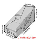 Capa Impermeável para Espreguiçadeira Retangular Proteção UV Casa Farfelle  60  Casa Farfelle