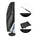 Capa Impermeável para Guarda-Sol e Ombrelone 210D Casa Farfelle  59  Casa Farfelle