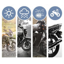 Capa Impermeável para Moto com Trava Antifurto Casa Farfelle  50  Casa Farfelle