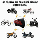 Capa Impermeável para Moto com Trava Antifurto 50  Casa Farfelle