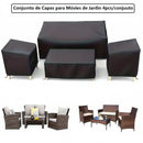 Capa Impermeável para Móveis de Jardim Kit 4 Peças Casa Farfelle  49  Casa Farfelle