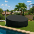 Capa Impermeável para Sofá Redondo de Jardim Chaise UV Casa Farfelle  54  Casa Farfelle
