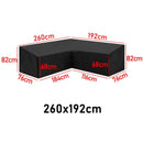 Capa Impermeável para Sofá em L Sofá de Canto Casa Farfelle  53  Casa Farfelle