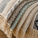 Capa de Sofá em Algodão e Linho com Design 3d Estilo Boho Casa Farfelle  159  Casa Farfelle