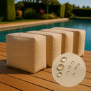 Capa Impermeável para Almofada de Sofá Externo Kit 4 Peças - Casa Farfelle