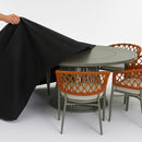 Capa Impermeável Redonda para Mesa e Cadeiras Externas - Casa Farfelle
