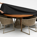 Capa Impermeável Redonda para Mesa e Cadeiras Externas - Casa Farfelle