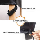 Capa Impermeável Retangular para Móveis Externos Preta - Casa Farfelle