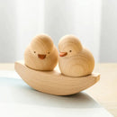 Casal de Patinhos em Madeira Casa Farfelle  229  Casa Farfelle