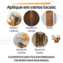 Cera de Mel para Polimento de Madeiras e Combate de Cupins Casa Farfelle  85  Casa Farfelle