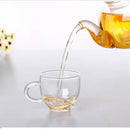 Chaleira de Vidro com Infusor Refratária Casa Farfelle  327  Casa Farfelle