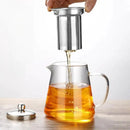 Chaleira de Vidro com Infusor de Inox 950ml Casa Farfelle  329  Casa Farfelle