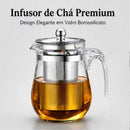 Chaleira de Vidro com Infusor de Inox  329  Casa Farfelle