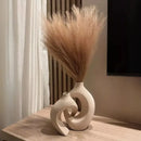 Conjunto Vaso Decorativo Abrazzo em Cerâmica Casa Farfelle  479  Casa Farfelle