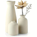 Conjunto de 3 Vasos Decorativos Terrano  465  Casa Farfelle