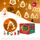Cortina de Luz Natalina Pisca-Pisca LED Estrela 3m À Prova D'Água  Natal  Casa Farfelle
