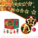 Cortina de Luz Natalina Pisca-Pisca LED Estrela 3m À Prova D'Água  Natal  Casa Farfelle
