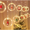 Cortina de Luz Natalina Pisca-Pisca LED Estrela 3m À Prova D'Água  Natal  Casa Farfelle