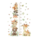 Gráfico de Crescimento Infantil - Adesivo de Parede Girafa