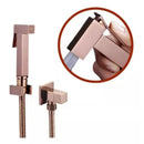 Ducha Higiênica De Banheiro Luxo Quadrada Metal Rose Gold Casa Farfelle  130  Casa Farfelle