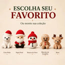 Enfeite de Natal Personagens Natalinos em Crochê – Papai Noel, Rena e Boneco de Neve  Natal  Casa Farfelle